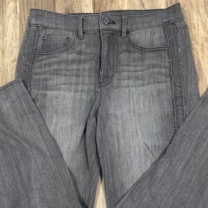 White House Black Market Charcoal Jeans